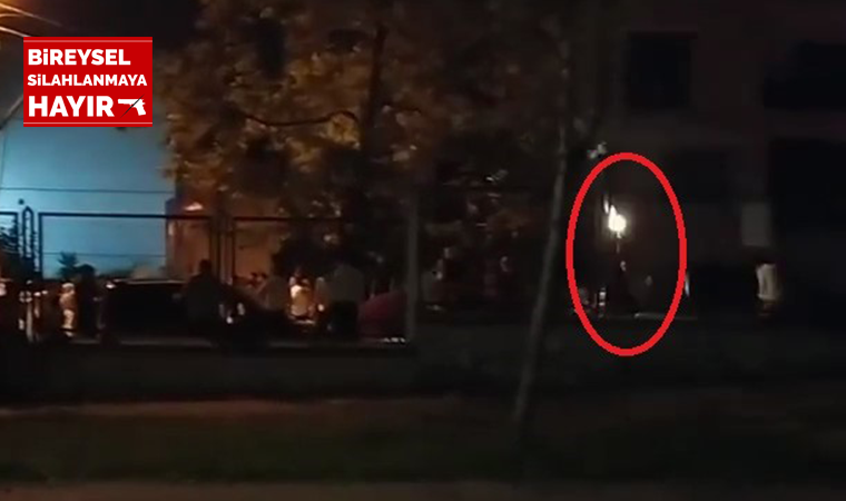 Bursa’da magandalar sokak ortasında havaya ateş açtı