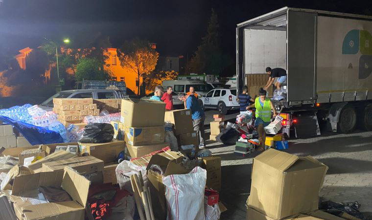 Kemalpaşa'dan Muğla'ya dayanışma