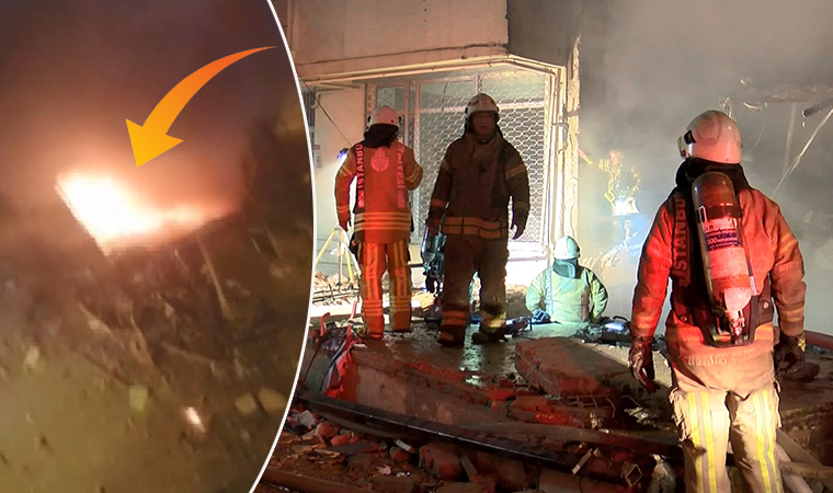 Avcılar'da doğalgaz patlaması: 4 yaralı