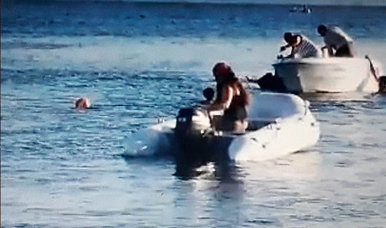 Denizde korkunç olay! Yüzerken canından oldu
