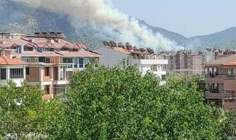 Son dakika: Dalaman'da orman yangını çıktı
