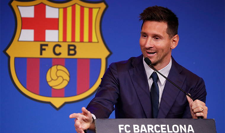 Barcelona, Lionel Messi'nin Paris Saint-Germain'e transferini mahkemeye götürüyor