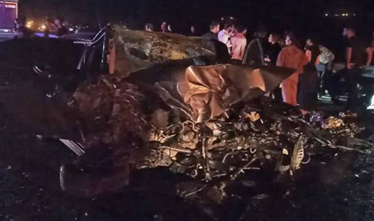 Van'da zincirleme kaza