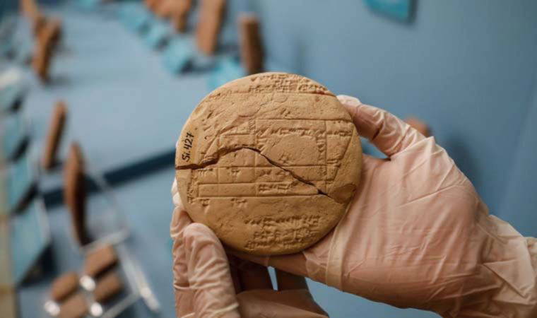 Arkeoloji Müzesi'nde geometri tarihini değiştirecek tablet