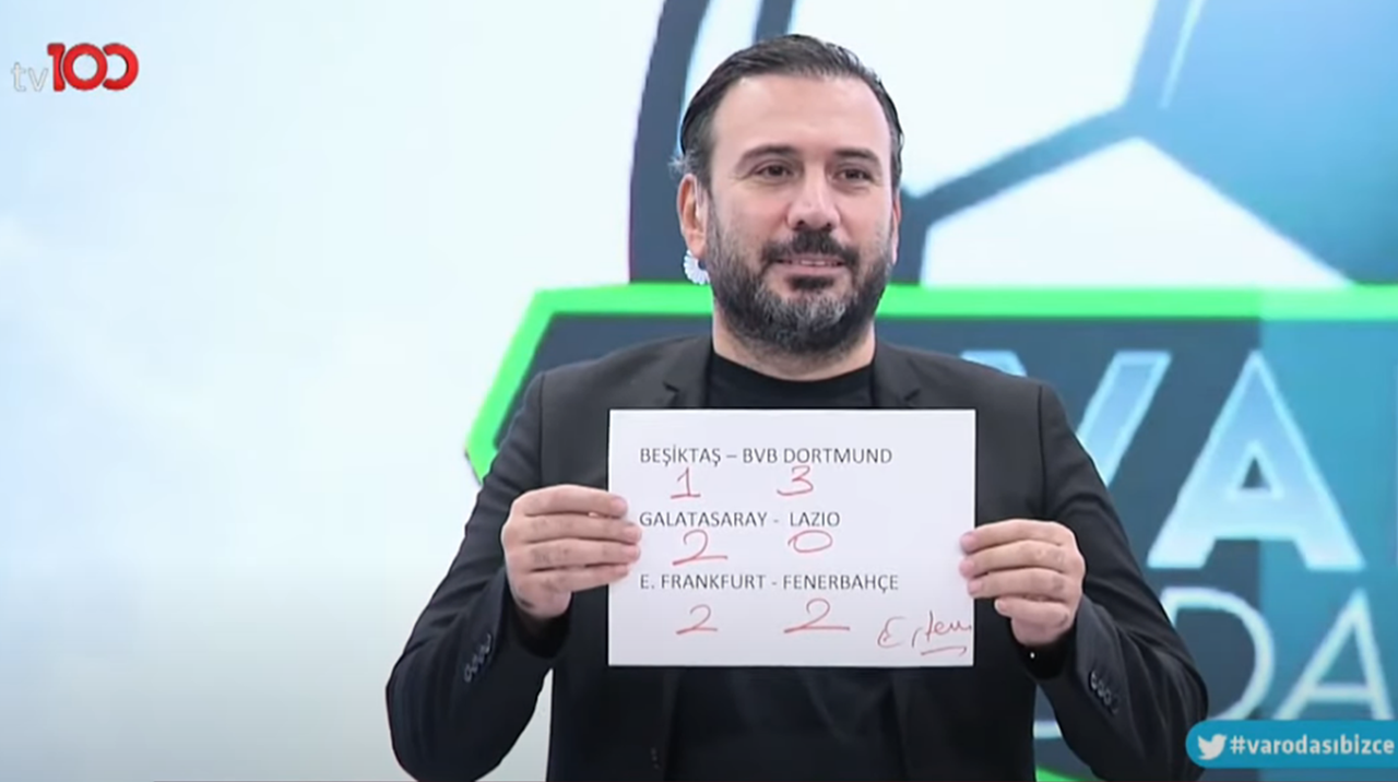 Spiker Ertem Şener'in tahmini, Beşiktaş taraftarını kızdırdı