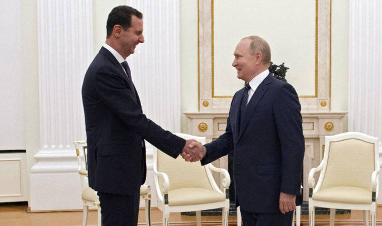 Putin, Esad'ı Moskova'da ağırladı