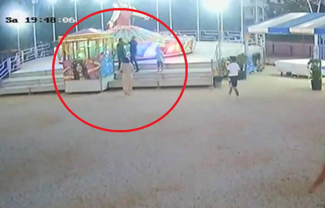 Ülkü Ocakları Başkanı, lunaparkta kavga çıkardı
