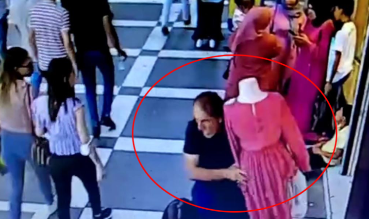'Pes' dedirten hırsızlık olayı kamerada