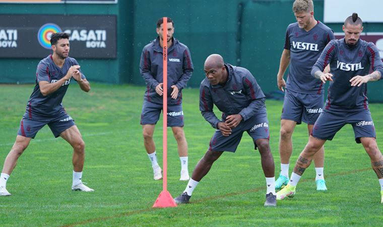Trabzonspor, Kasımpaşa maçı hazırlıklarını sürdürdü