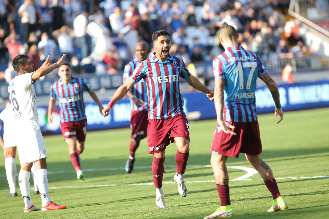 Trabzonspor'un Avcı döneminde sırtı yere gelmiyor