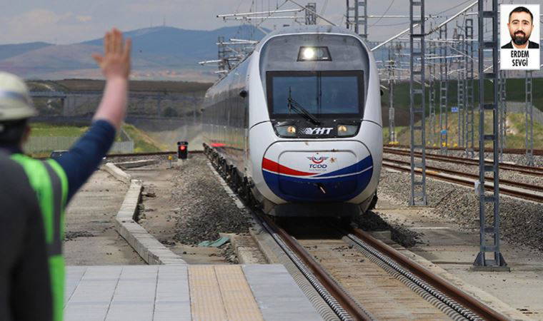 Ankara-Sivas YHT’nin 80 km'lik kısmı eski demiryolu hattından oluşuyor