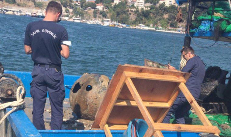 İstanbul Boğazı'ndan mayın çıkarıldı