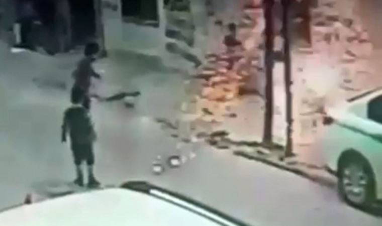 Sokakta oyun oynayan çocuk ölümden döndü