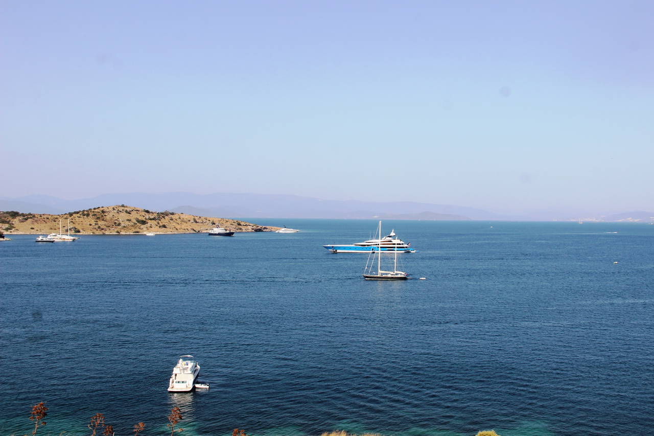 400 milyon dolarlık yatıyla 90 gündür Bodrum'da