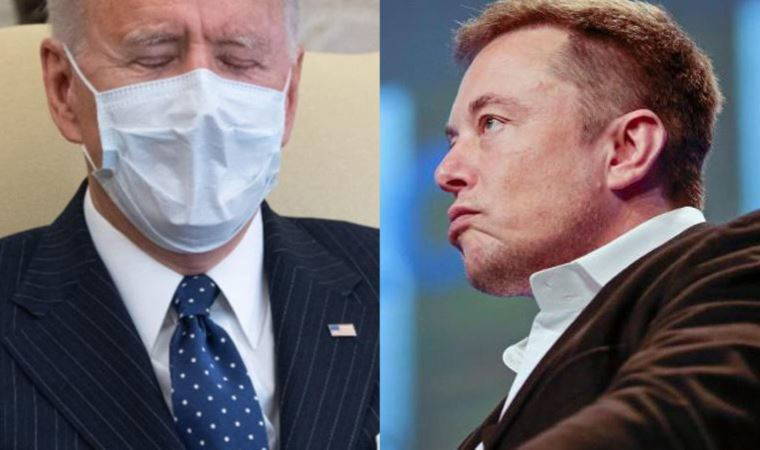 Elon Musk'tan Joe Biden'a gönderme: 'Hâlâ uyuyor'