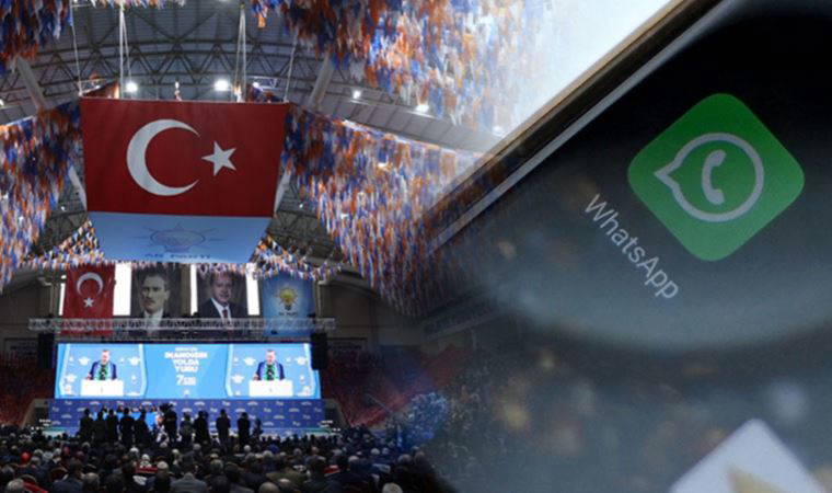 WhatsApp gruplarında dolaşan mesaj: AKP kulislerinde 