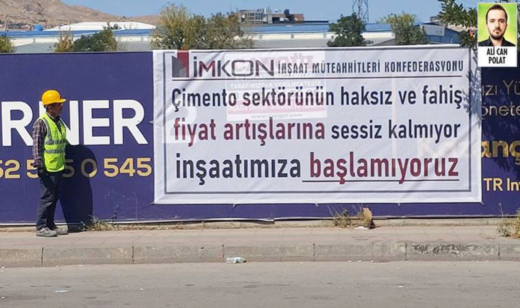 Çimentoda fiyatlar düşmedi, müteahhitler bakanlıkla görüşmek istiyor