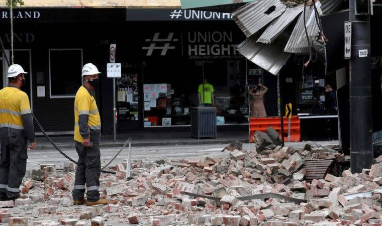 Avustralya'nın Melbourne şehrinde 5.8 büyüklüğünde deprem meydana geldi