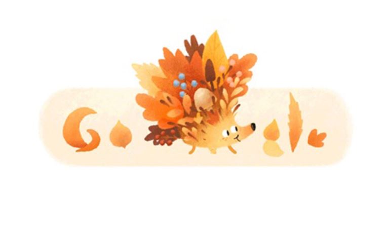 Google'dan sonbahar mevsimine özel doodle