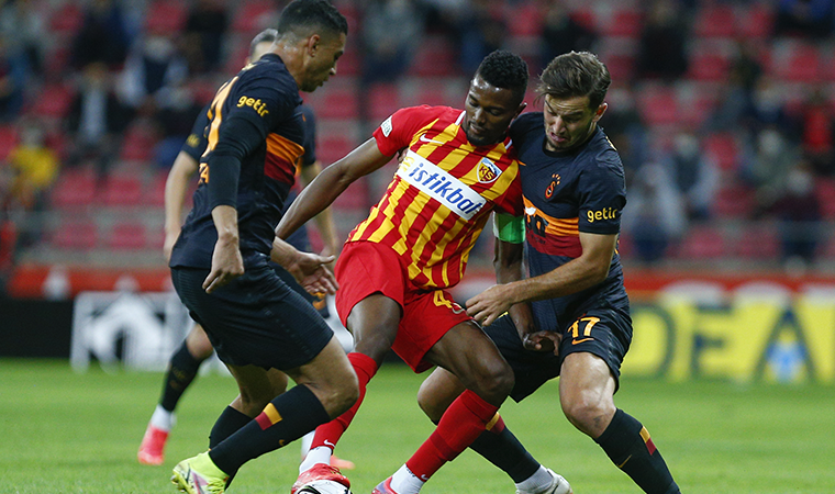 Kayserispor evinde Galatasaray'ı farklı geçti | Kayserispor - Galatasaray (3-0)