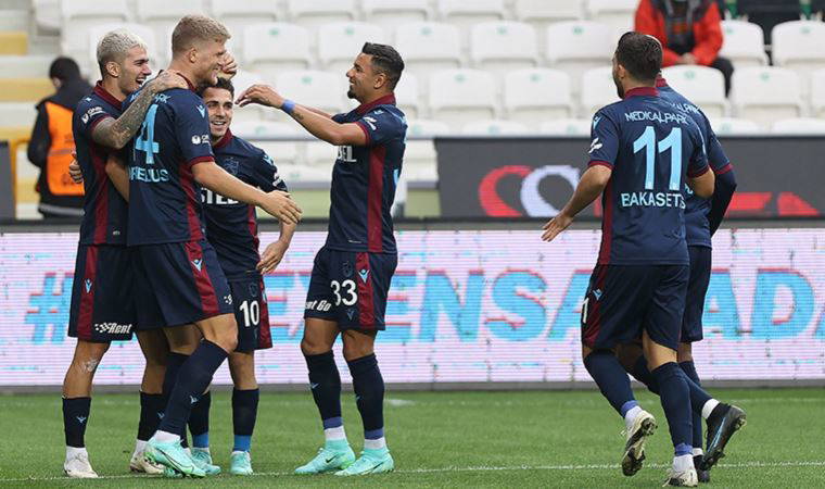 Trabzonspor, Konyaspor karşısında rekor kırdı