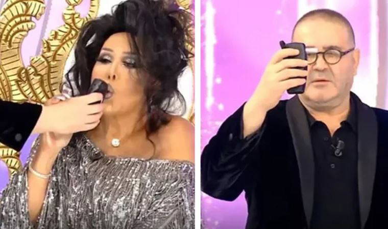 Şafak Sezer canlı yayında Bülent Ersoy’a alkol testi yaptı