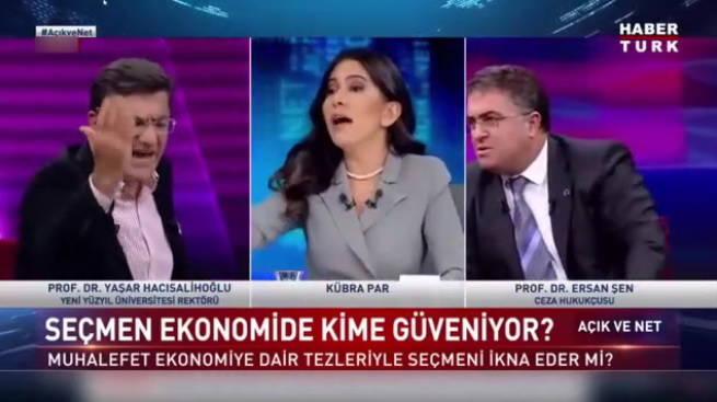 Canlı yayında ortalık karıştı... Yaşar Hacısalihoğlu ve Ersan Şen arasında sert tartışma