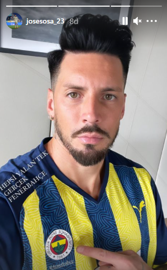 Jose Sosa: Tek gerçek Fenerbahçe