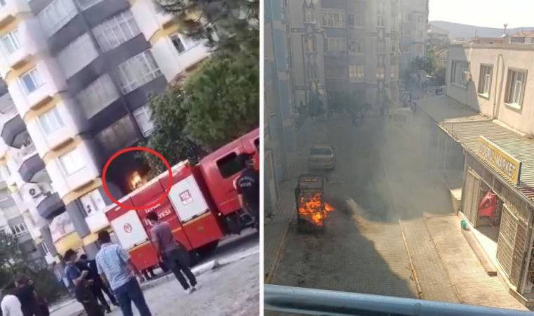 İzmir Torbalı’da Suriyelilere ait ev ve araçlar yakıldı