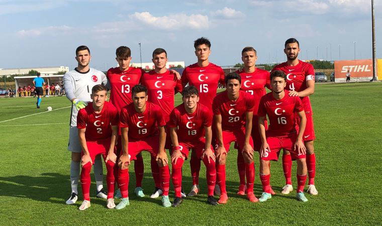 U19 Milli Futbol Takımı, Galler ile 2-2 berabere kaldı