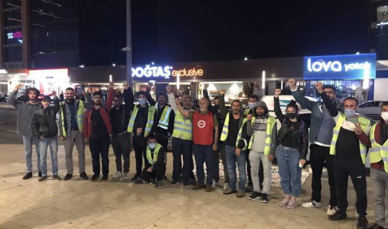İnşaat-İş Sendikası duyurdu: Rönesans Holding’in gasp ettiği haklarımıza karşı direnişimiz kazanımla sonuçlandı