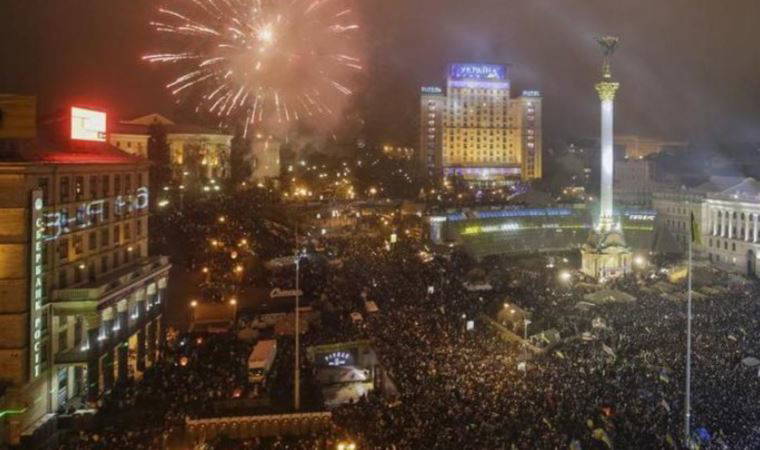 Yeni yıla boğazda yüzerek girdiler