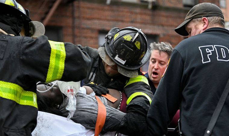 Son Dakika | New York'ta büyük yangın: Çok sayıda ölü ve yaralı var