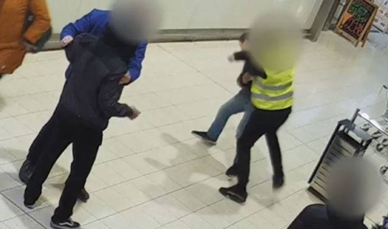 Maske uyarısı yapan görevlinin çenesini kırdı