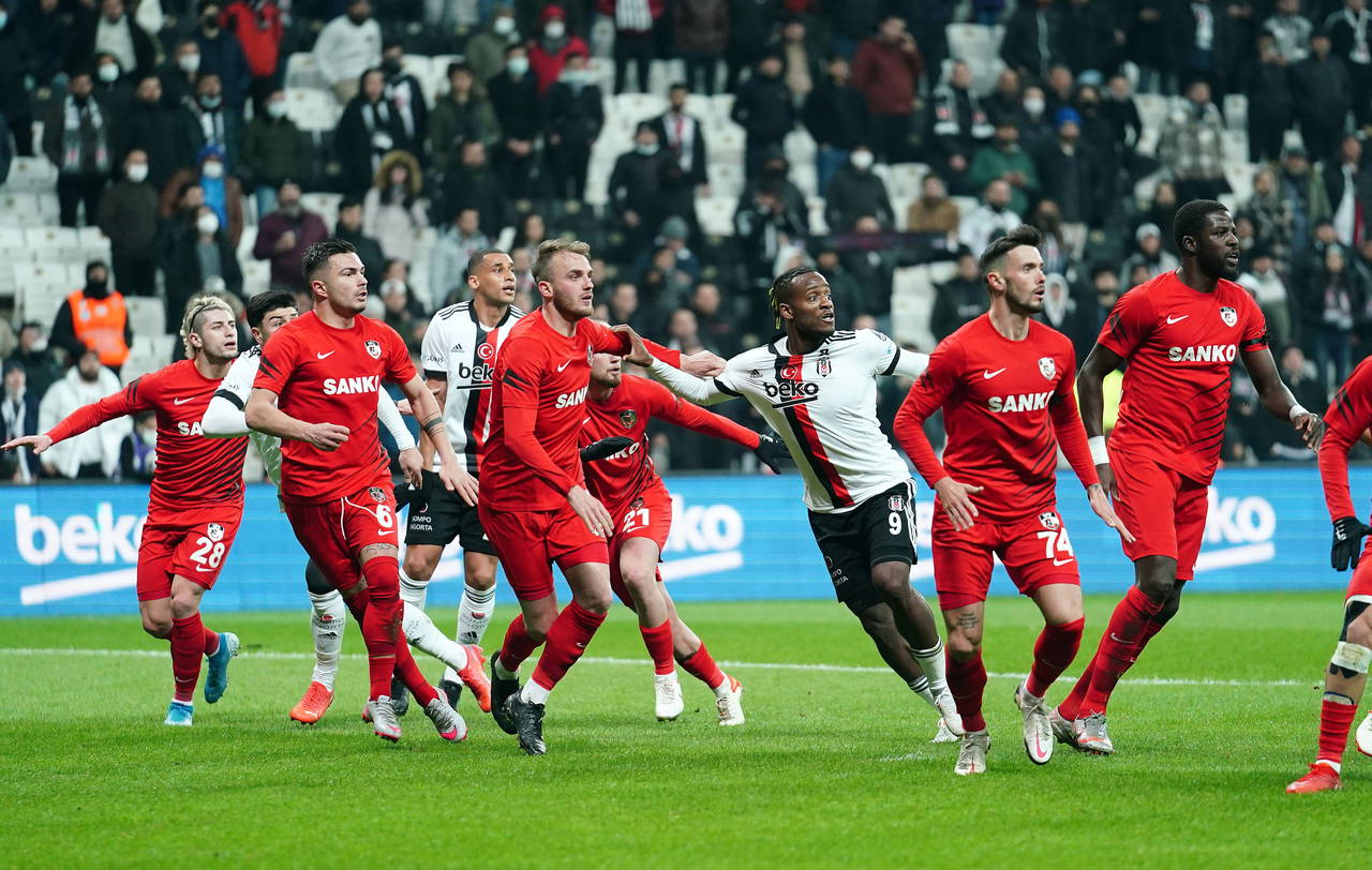 Beşiktaş, sahasında galip geldi! Beşiktaş 1-0 Gaziantep FK