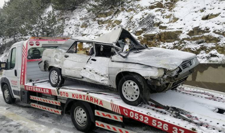 Son dakika | Bolu'da 12 aracın çarpıştığı zincirleme kaza: İstanbul yönü kapandı