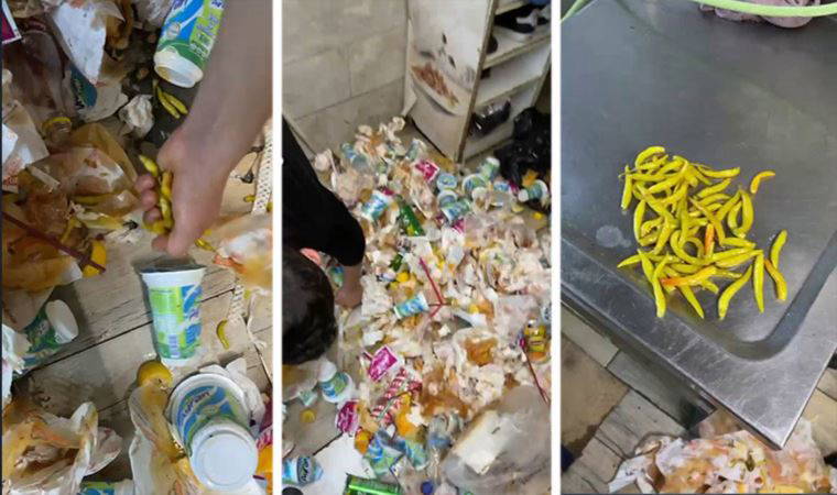 Kadıköy'de tantunicide tepki çeken görüntü: Çöpten ayırıp müşteriye servis etti