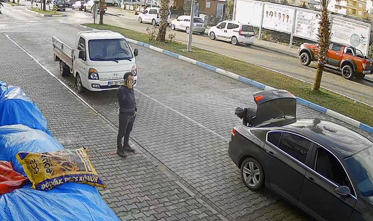 Üzeri kirli işçisini otomobilinin bagajında taşıyan kişiye 1665 lira ceza