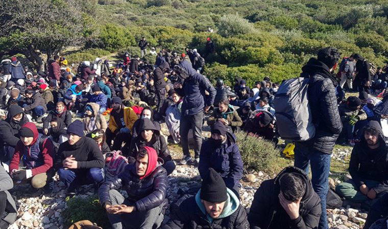 İzmir'de 492 kaçak göçmen yakalandı: 6 gözaltı