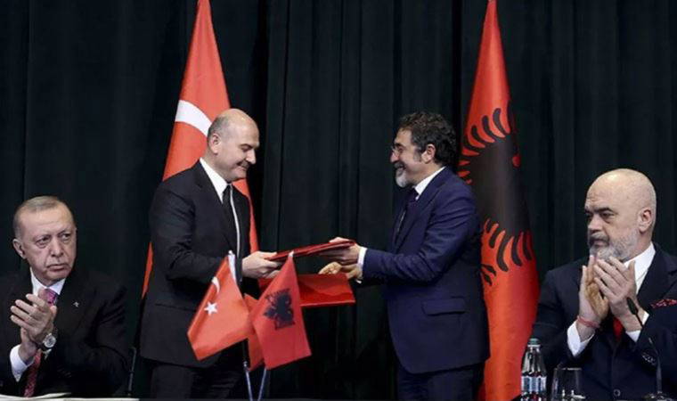 Türkiye ile Arnavutluk arasında 7 anlaşma imzalandı