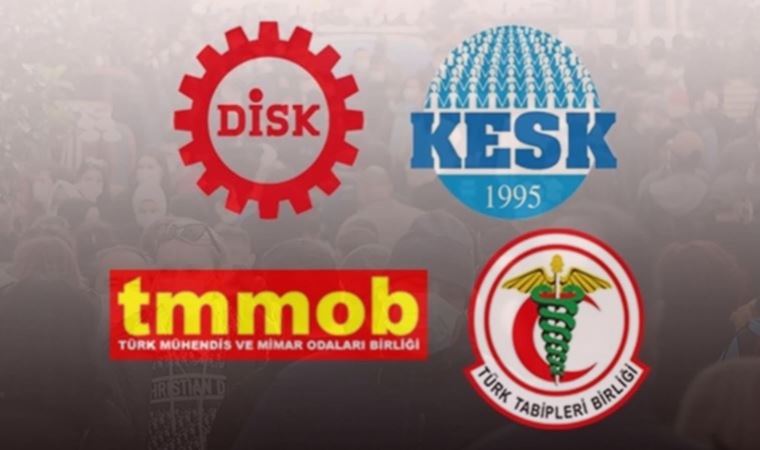 DİSK, KESK, TMMOB, TTB'den ortak açıklama: Krizden çıkış için emekten yana politikalar!