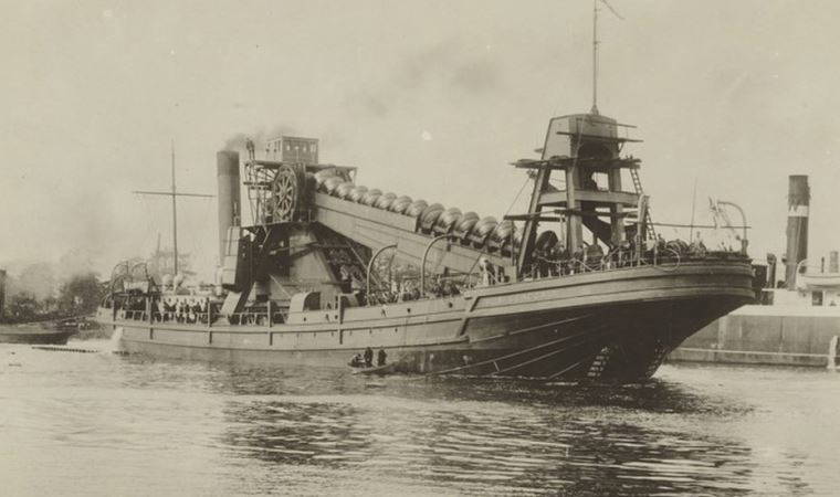 Panama Kanalı'nın yapımında büyük rol oynayan küçük İskoç gemisi