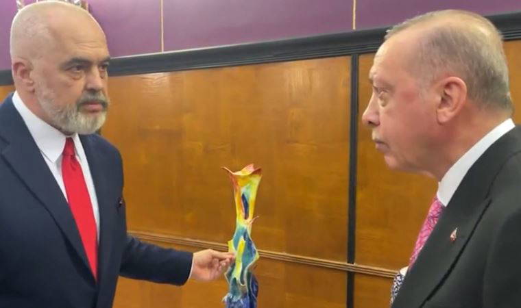 Erdoğan'ın sorusu şaşkına çevirdi, Arnavutluk Başbakanı böyle bozuldu