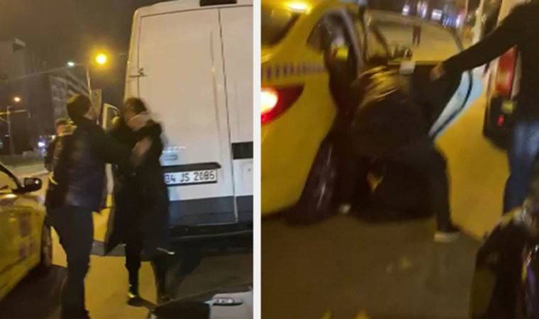 Şişli'de taksici dehşeti