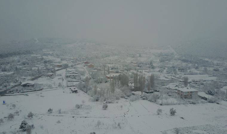 Kartal beyaza büründü