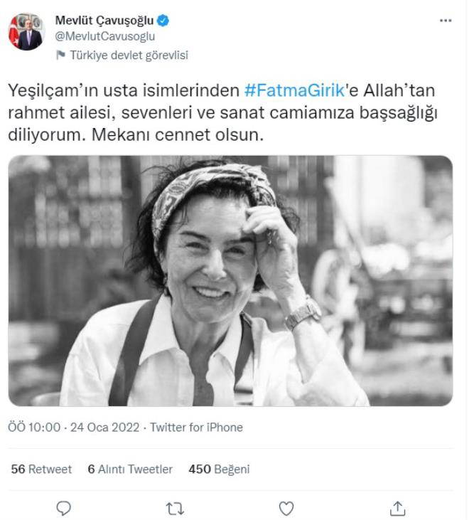 Türkiye, Fatma Girik'e ağlıyor: 'Hoşçakal Ezo Gelin'
