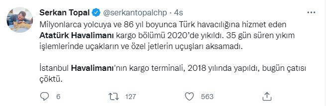 Erdoğan talimat vermişti: Bakanlar Atatürk Havalimanı'nı kullandı