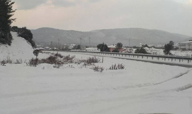 Marmaris, Datça, Bodrum ve Fethiye'de kar sürprizi