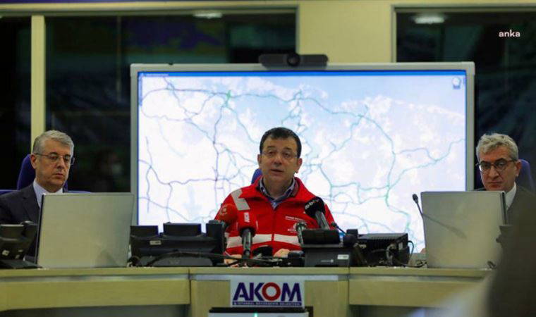 İBB Başkanı İmamoğlu'ndan kar açıklaması