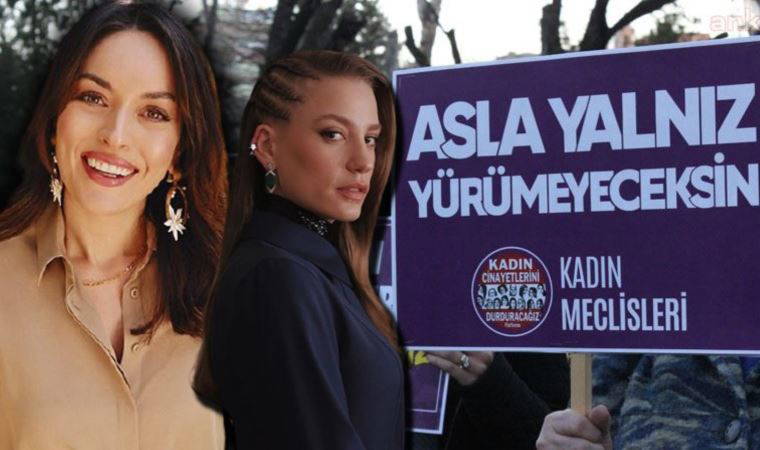Kadın Meclisleri'nden Ezgi Mola ve Serenay Sarıkaya'ya destek